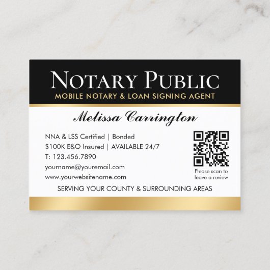 Thank You Voxivalent Public Photo QR Code Black金ゴー 名刺 (裏面)