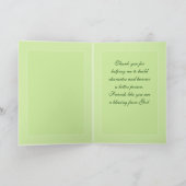 Thank You Waterfallカード サンキューカード (内部)