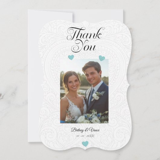 Thank You - Wedding Card (正面)