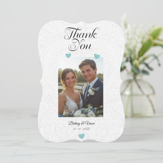 Thank You - Wedding Card (スタンド正面)
