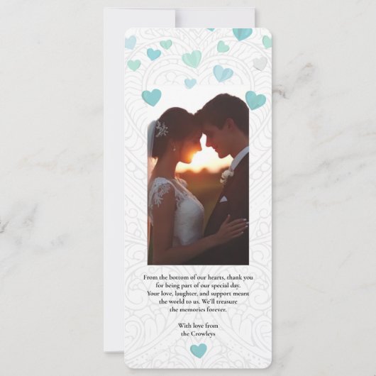 Thank You - Wedding Card (裏面)