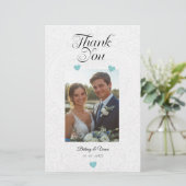 Thank You - Wedding Card 便箋 (スタンド正面)