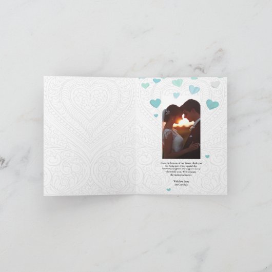 Thank You - Wedding Card 招待状 (内部)