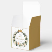 Thank You White Roses & Baby's Breath フェイバーボックス (オープン)