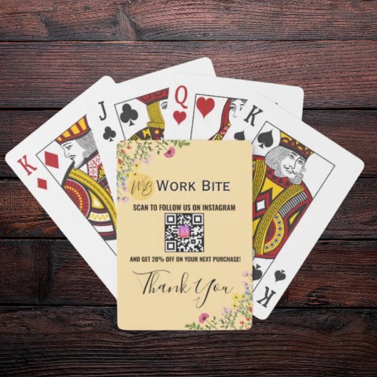 Thank You Wildflower Business Instagram Qr Code トランプ