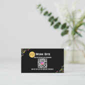 Thank You Wildflower Instagram QRコード   割引カード (スタンド正面)