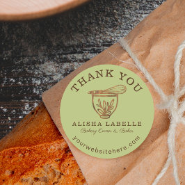 Thank You Woodgrain素朴ベーカリースタンドミキサー ラウンドシール