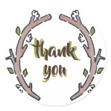 Thank You Woodland Botanical