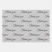 Thank you Wrapping紙 ラッピングペーパーシート (正面2)