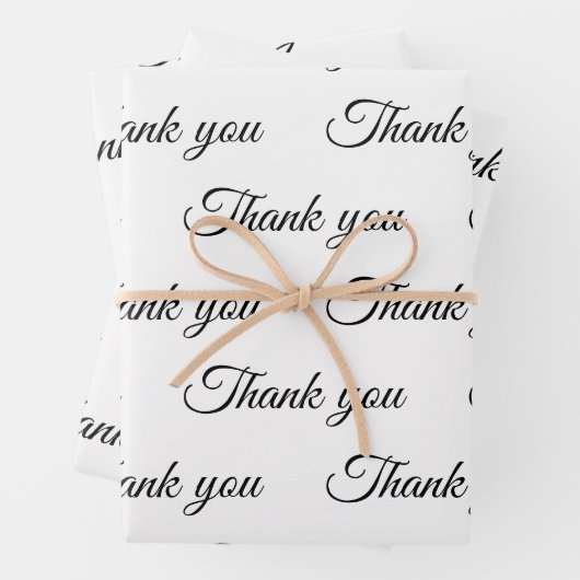 Thank you Wrapping紙 ラッピングペーパーシート (インサイチュ)