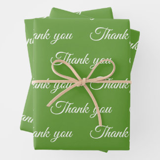 Thank you Wrapping紙 ラッピングペーパーシート