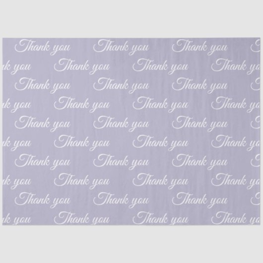 Thank you Wrapping紙 薄葉紙 (正面)