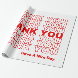 Thank You Wrapping紙Small Business ラッピングペーパー