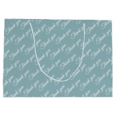 Thank you Wrapping paper  ラージペーパーバッグ (裏面)