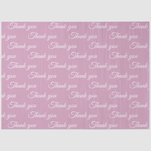 Thank you Wrapping paper  薄葉紙 (正面)