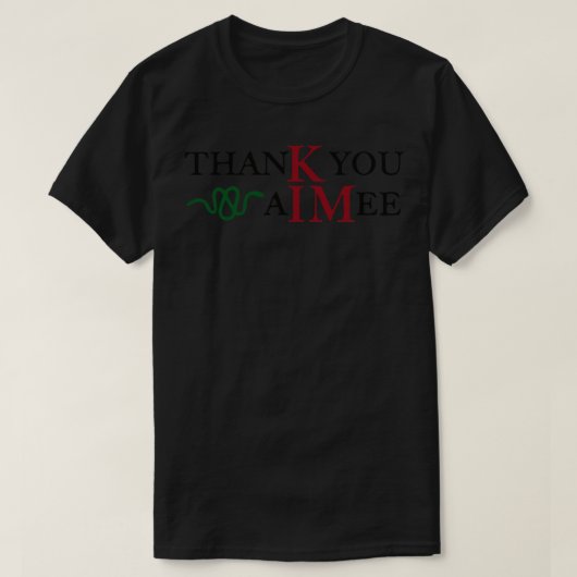 ThanK youImEe Tシャツ4 Tシャツ (デザイン正面)