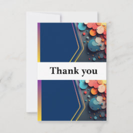 Thank your loved ones with this beautiful wedding  サンキューカード