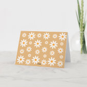 Thank yoy card boho Daisies  サンキューカード (裏面)