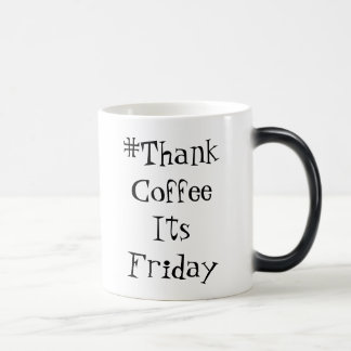 ThankCoffeeItsFridayのマグ モーフィングマグカップ
