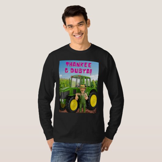 THANKEE G DUBYA farmer Tシャツ (正面フル)