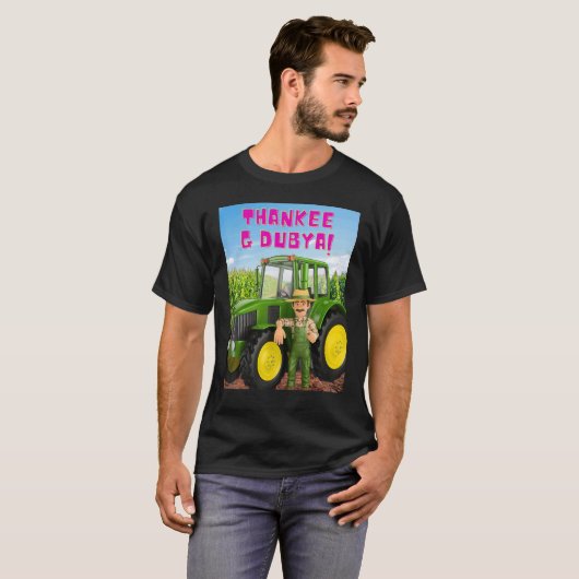 THANKEE G DUBYA farmer Tシャツ (正面フル)