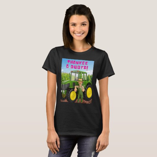 THANKEE G DUBYA farmer Tシャツ (正面フル)