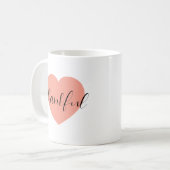 Thankful  コーヒーマグカップ (正面左)