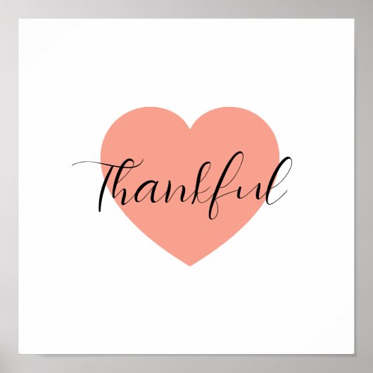 Thankful ポスター (正面)