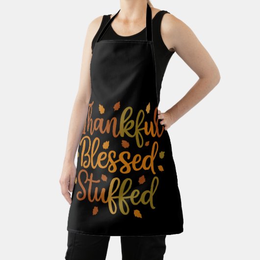 Thankful Blessed Stuffed Apron エプロン (インサイチュ)