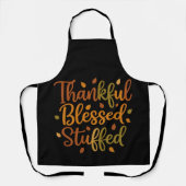 Thankful Blessed Stuffed Apron エプロン (正面)