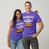 Thankful For Family And Pie Tシャツ (ユニセックス)