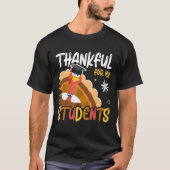 Thankful for My Student Graduate Turkey School Tシャツ (正面)
