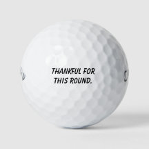 'Thankful For This Round' Mantra Reminder Gift 