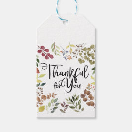 Thankful For You – 感謝祭 ギフトタグ