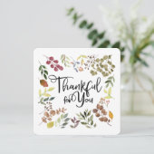 Thankful For You – 感謝祭 サンキューカード (スタンド正面)