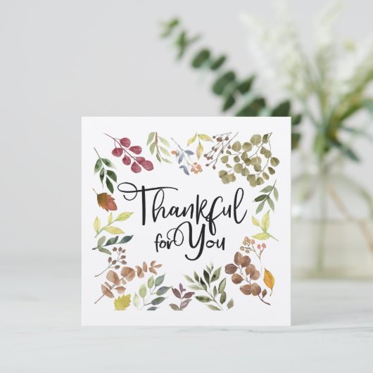 Thankful For You – 感謝祭 招待状 (スタンド正面)