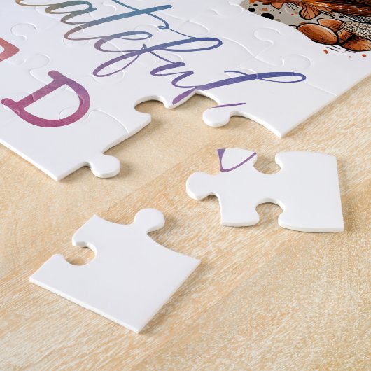 Thankful Grateful Blessed  ジグソーパズル (側面)