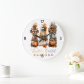 Thankful Grateful Blessed  ラージ壁時計 (ホーム)