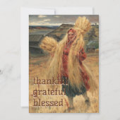 Thankful Grateful Blessed After the Hay Harvest シーズンカード (正面)