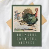 Thankful Grateful Blessed Bryan’s Thanksgiving シーズンカード