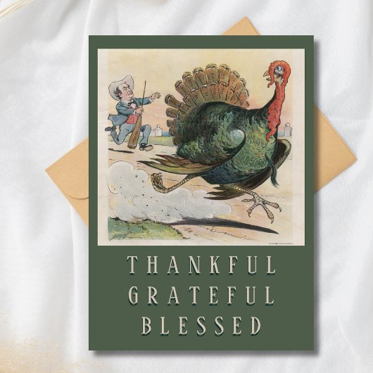 Thankful Grateful Blessed Bryan’s Thanksgiving シーズンカード