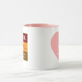 Thankful Grateful Blessed Mug マグカップ (中央)