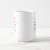 Thankful Grateful Blessed Mug | Faith Inspired Cof コーヒーマグカップ (中央)