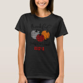 Thankful Grateful Blessed Opa Autumn Fall Pumpkin  Tシャツ (正面)