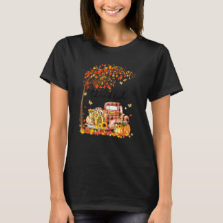 Thankful Grateful Blessed Pumpkin Truck Its Fall Y Tシャツ
