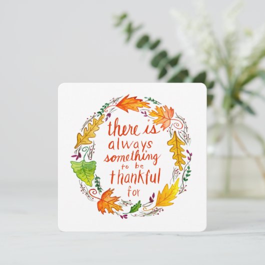 Thankful Greeting Card カード (スタンド正面)