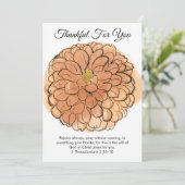 Thankful Greeting Card シーズンカード (スタンド正面)