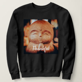 Thankful Happy Buddha Women's スウェットシャツ