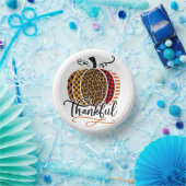 Thankful Patchwork Pumpkin ペーパーボウル (パーティー)