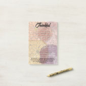 Thankful Post Its ポストイット (デスク上)